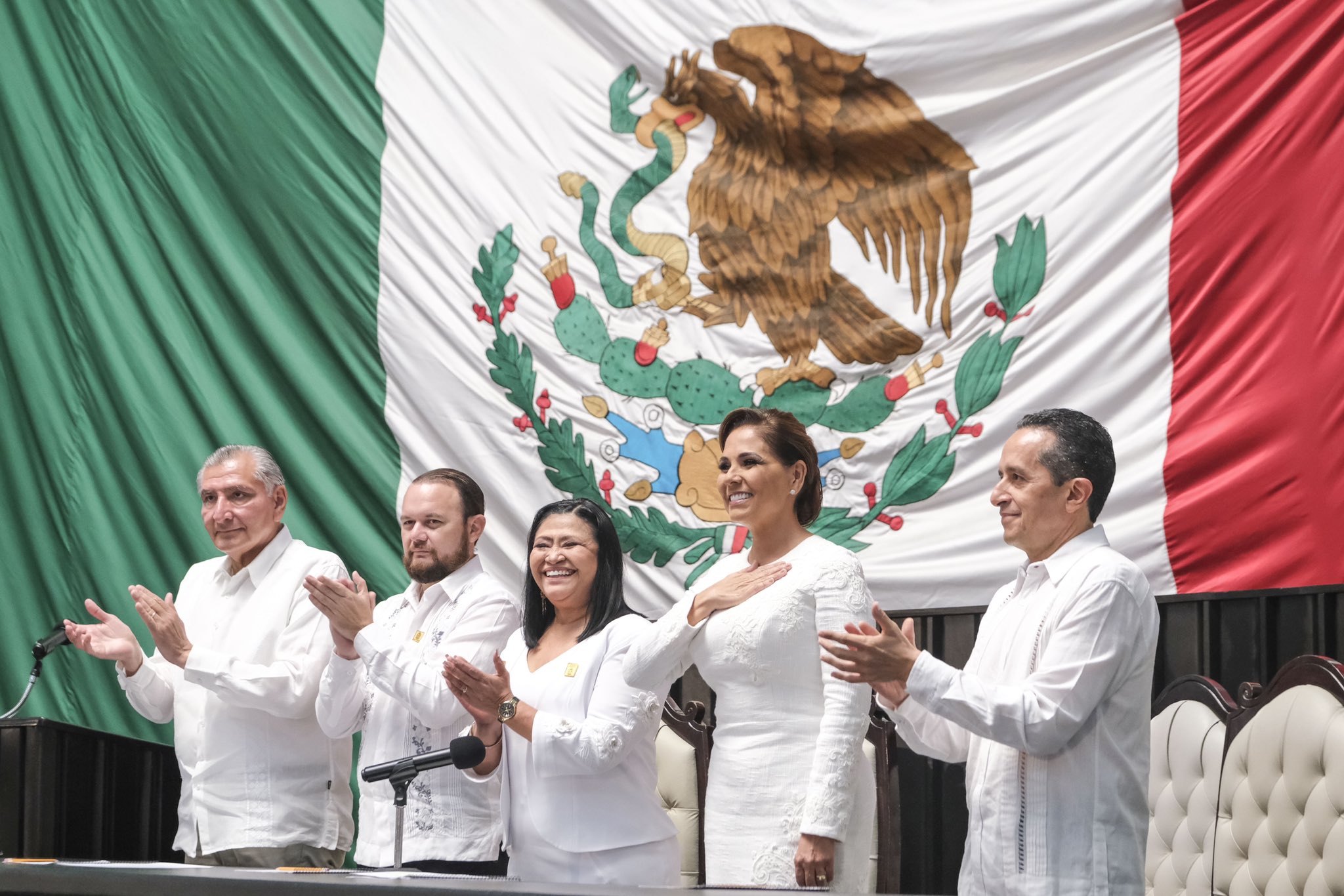 Mara Lezama toma protesta como gobernadora de Quintana Roo
