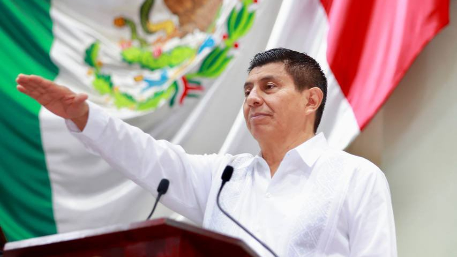 Salomón Jara asume como gobernador de Oaxaca