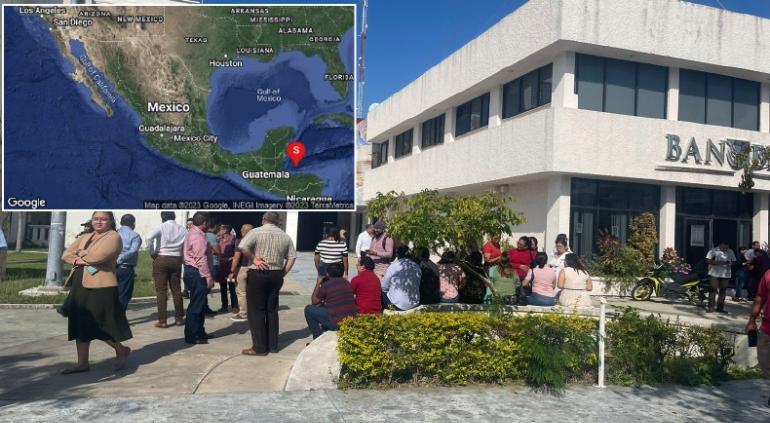 Registran sismo de 5.5 en Quintana Roo
