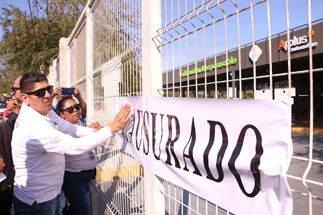 Clausura Ayuntamiento de Puerto Vallarta Centro de Verificación Responsable