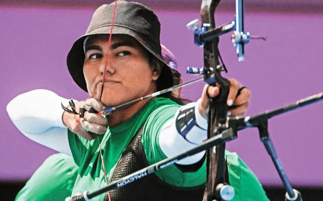 Alejandra Valencia gana medalla histórica en tiro con arco en campeonato mundial Retrato de Alejandra Valencia.