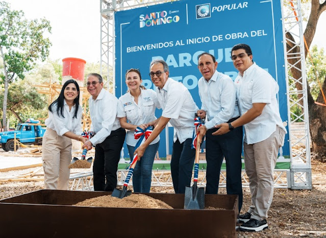 Alcaldía del Distrito Nacional inicia construcción del parque en Cristo Rey Vista del Distrito Nacional en México.