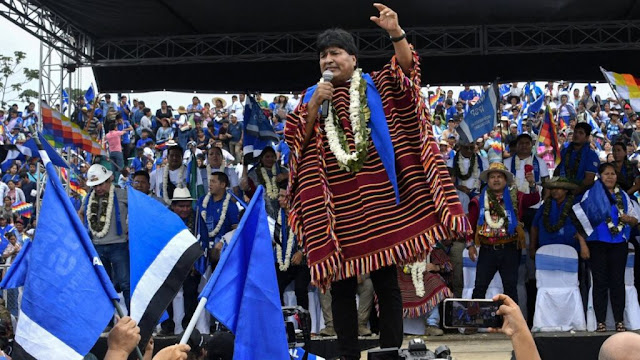Evo Morales anuncia que se postulará a la presidencia de Bolivia en 2025 Evo Morales en un evento público.