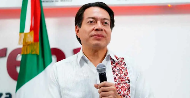 Estos son los 4 propósitos de año nuevo de Morena, según Mario Delgado Retrato de Mario Delgado.