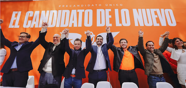 Preveén desbandada de Movimiento Ciudadano por candidatura de Álvarez Máynez Imagen de Maynez en un fondo neutro.