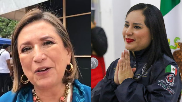 Sandra Cuevas se lanza contra Xóchitl Gálvez porque no levanta en las encuestas Sandra Cuevas en una fotografía reciente.