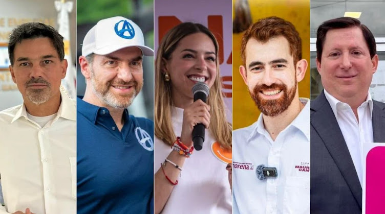 Los aspirantes a la alcaldía de Monterrey se enfrentarán en un encuentro decisivo Captura de pantalla del sitio web Sufragio.