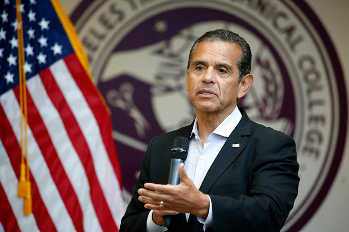 Exalcalde de Los Ángeles, Antonio Villaraigosa, anuncia su candidatura para Gobernador de California en 2026 Captura de pantalla del sitio web sufragio.org