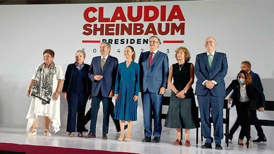 Celebran nombramientos de Sheinbaum: internautas destacan perfiles profesionales de su gabinete Gabinete moderno en un entorno de oficina.