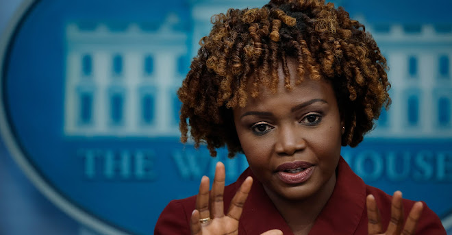 Washington presiona a Maduro para que acepte los resultados de las elecciones en Venezuela, Karine Jean-Pierre, portavoz de la Casa Blanca Karine Jean-Pierre en evento público.