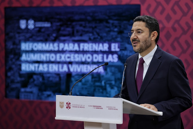 Batres urge al Congreso CDMX a aprobar reforma para limitar aumentos en rentas de vivienda Vivienda en Batres, 29 de julio.