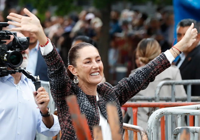 TEPJF valida la elección presidencial y declara a Claudia Sheinbaum primera presidenta de México Captura de pantalla del sitio web Sufragio.