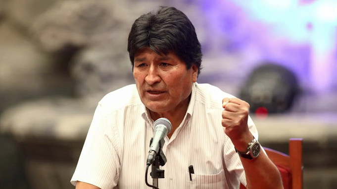 Evo Morales asegura que la separación de Arce salvó al MAS y anuncia su regreso triunfal Captura de pantalla del sitio web sufragio.org