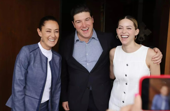 Claudia Sheinbaum llama a la unidad y apoyo transversal para infraestructura en Nuevo León Captura de pantalla del 19 de agosto de 2024.