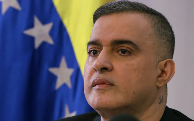 Tarek William Saab, fiscal general de Venezuela, advierte sobre posible imputación de María Corina Machado por represión violenta Captura de pantalla del 19 de agosto de 2024.