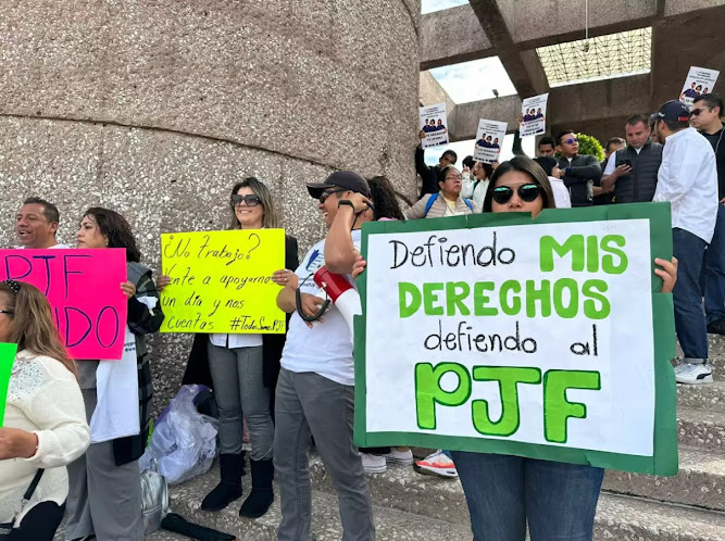 Paro indefinido en el Poder Judicial de México: empleados rechazan reforma de AMLO Captura de pantalla del 20 de agosto de 2024.