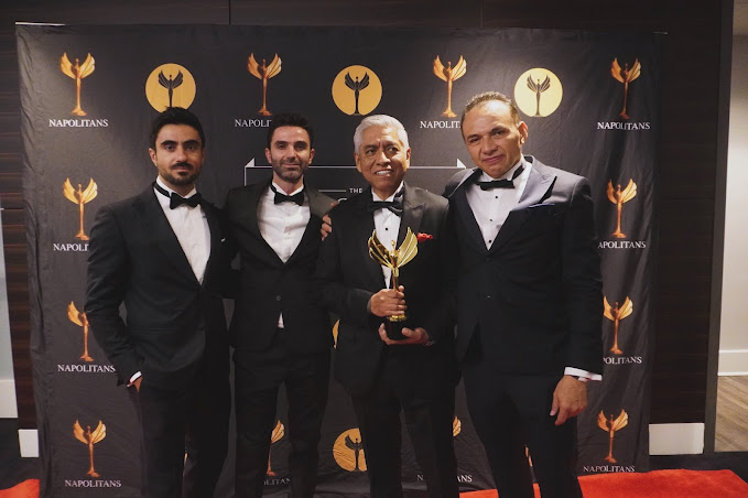 Javier Sánchez Galicia y su equipo brillan en los Napolitan Victory Awards 2024 en Washington D.C. Imagen de un paisaje natural con montañas.