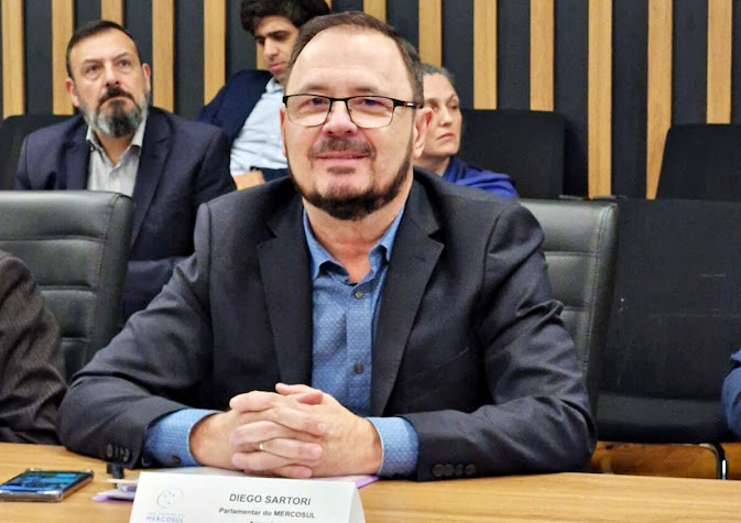 Diego Sartori lidera iniciativa para optimizar pasos fronterizos entre Argentina, Brasil y Paraguay Imagen de WhatsApp del 17 de agosto de 2024.