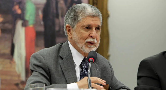 Brasil plantea repetición de elecciones en Venezuela: Propuesta de Celso Amorim desata debate Celso Amorim en un evento público.