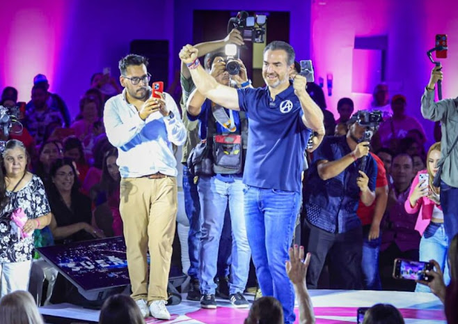 Adrián de la Garza fortalece compromiso con la seguridad de las mujeres en Monterrey con alianzas internacionales Captura de pantalla del sitio web sufragio.org