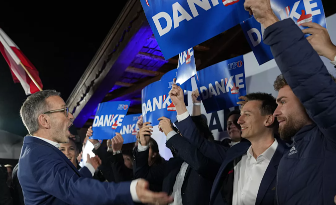 La ultraderecha avanza en Austria: el FPÖ capitaliza el miedo y lidera las elecciones Captura de pantalla del sitio web sufragio.org