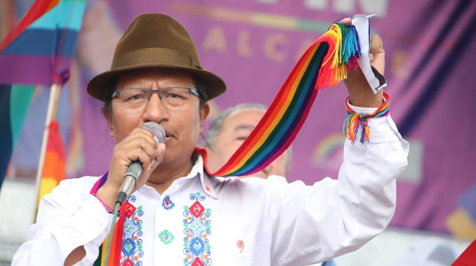Guillermo Churuchumbi: ‘Los ataques a la candidatura de Leonidas Iza nos hacen más fuertes’ Guillermo Churuchumbi, coordinador de Pachakutik propuesto.