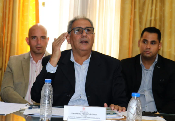 Venezuela: Acción Democrática exige la liberación del exalcalde Fernando Feo, detenido hace tres meses Captura de pantalla del sitio web Sufragio.