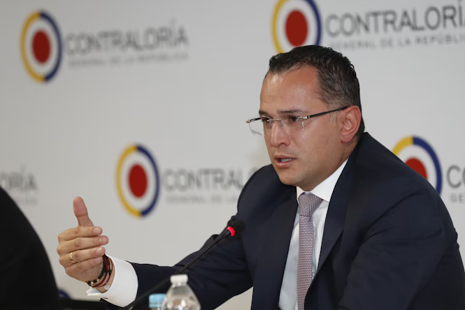 Julián Ruiz, Contralor de Bogotá, destaca la importancia de fortalecer el control fiscal en Colombia Captura de pantalla del sitio web Sufragio.