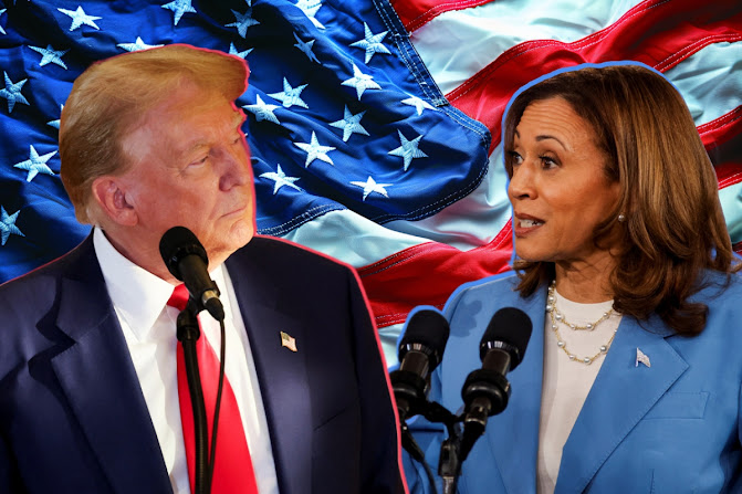Entre la incertidumbre y la estrategia: México ante las elecciones de Estados Unidos Kamala Harris y Donald Trump en evento.