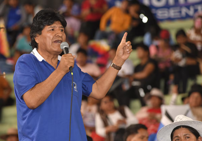 Evo Morales desafía restricciones y asegura que será candidato en 2025 con o sin el MAS Captura de pantalla del sitio web Sufragio.