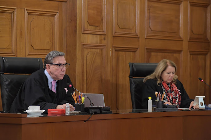 La SCJN rechaza seis recursos contra la reforma judicial en su primera sesión del 2025 Sala de la Segunda Sala de la SCJN.