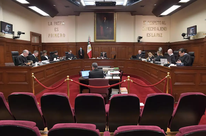 SCJN rechaza lista de 995 candidatos del Senado para elección judicial Captura de pantalla del sitio web sufragio.org