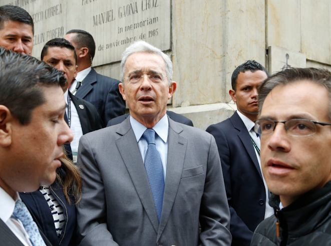 El Tribunal Superior de Bogotá frena el juicio contra Álvaro Uribe por falta de imparcialidad Captura de pantalla del 12 de febrero de 2025.