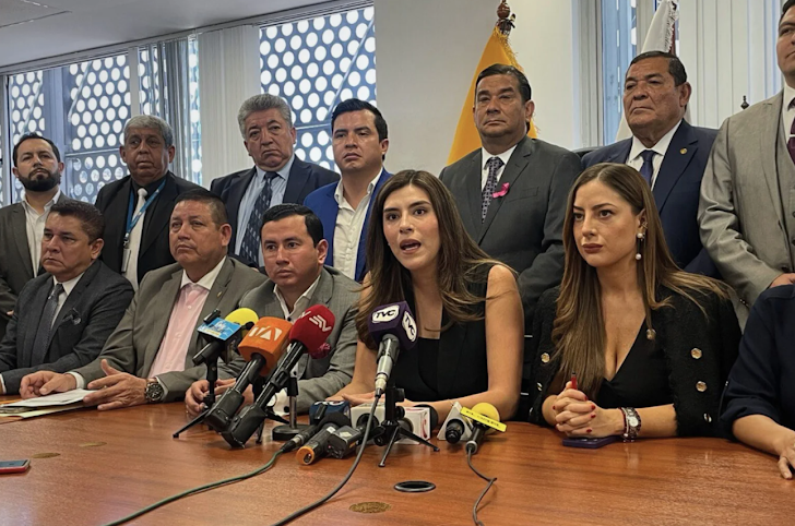 ADN rechaza intento del correísmo de impulsar nueva Ley de Comunicación en Ecuador Captura de pantalla del 18 de febrero de 2025.