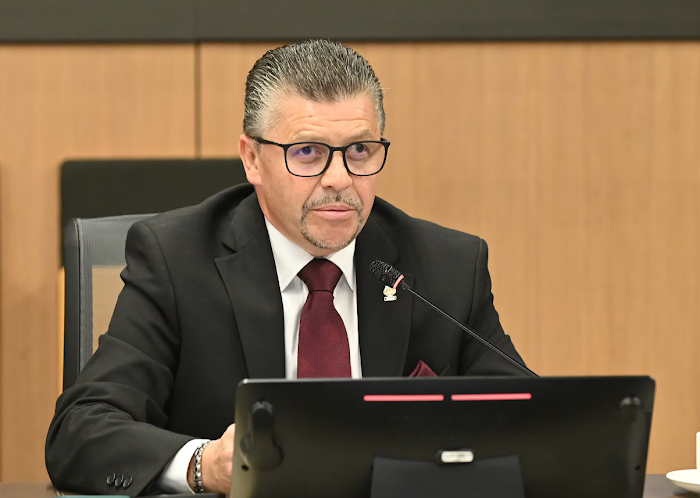 PLN suspende a Gilberth Jiménez y pone en riesgo su candidatura presidencial Captura de pantalla del sitio web Sufragio.