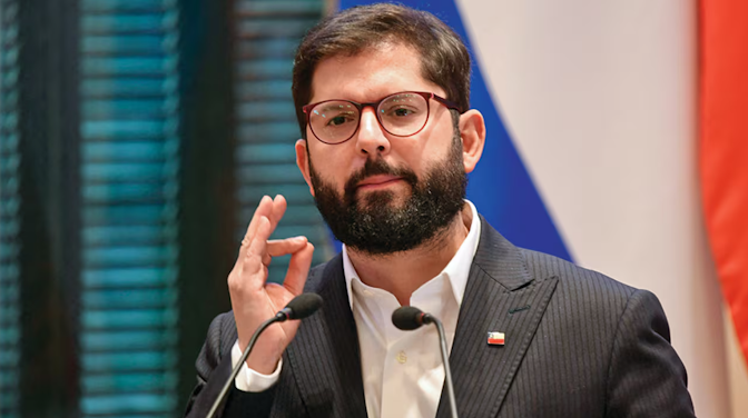 Boric decreta Estado de excepción tras apagón masivo en Chile Captura de pantalla del sitio web Sufragio.