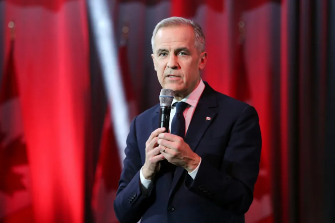 Mark Carney convoca elecciones en Canadá y busca un mandato para enfrentar a Trump Captura de pantalla del 24 de marzo de 2025.