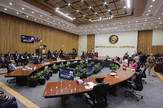 INE implementa sistema tecnológico avanzado para asegurar conteo preciso en elección judicial extraordinaria Imagen de un gráfico sobre sufragio.