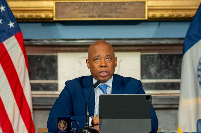 El alcalde Eric Adams respalda la ciudadanía por nacimiento en nueva demanda judicial Captura de pantalla del sitio web Sufragio.