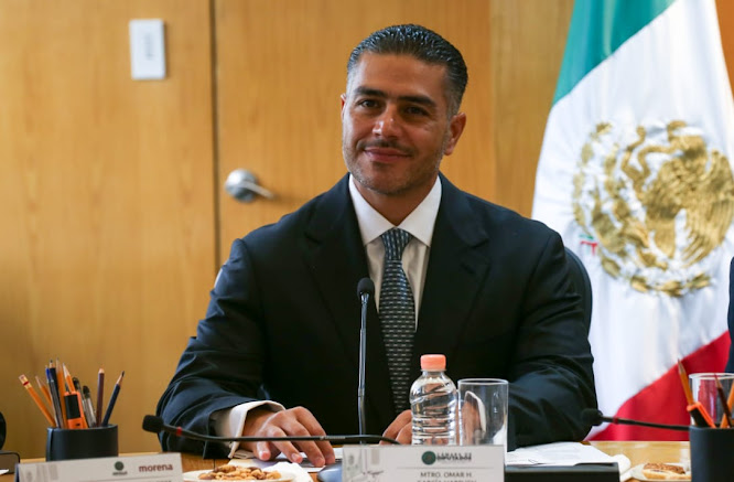 García Harfuch garantiza elecciones judiciales seguras y sin represión Omar García Harfuch en comicios electorales.