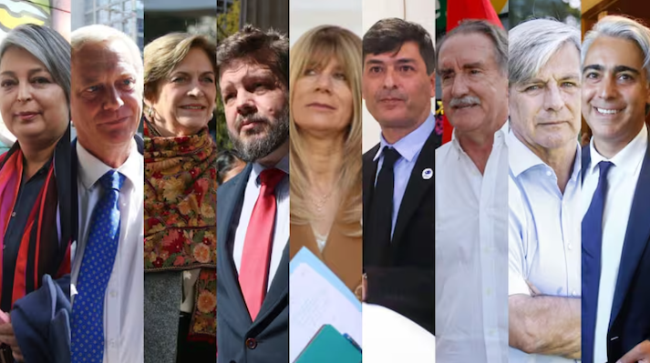 Carrera presidencial en Chile: confirmados, independientes en búsqueda y candidatos fuera de competencia Captura de pantalla del sitio web sufragio.org