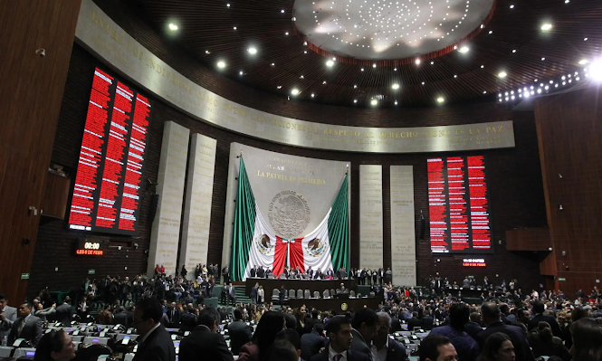 Reforma constitucional para combatir la extorsión llega al Congreso por iniciativa de Sheinbaum Captura de pantalla del sitio web Sufragio.