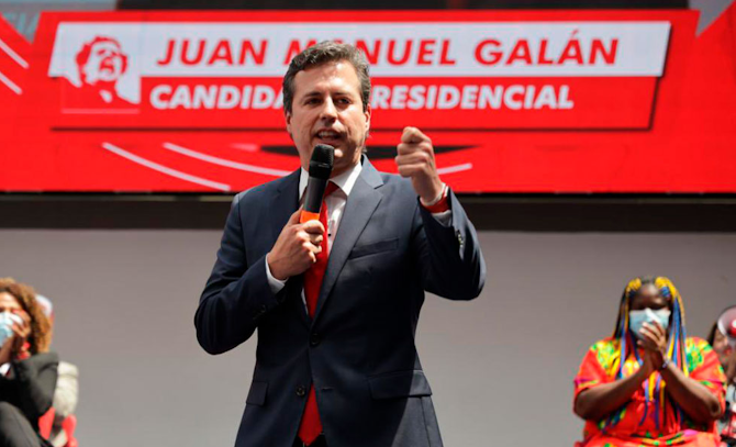 Juan Manuel Galán oficializa su precandidatura presidencial en Colombia por el Nuevo Liberalismo Captura de pantalla del 16 de julio de 2025.
