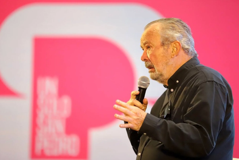 Captura de pantalla del sitio web Sufragio.