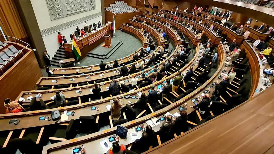 Bolivia: Oposición rechaza designación de vocales en Asamblea saliente Celebración abstracta del sufragio y la democracia.