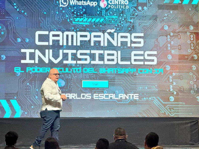 Carlos Escalante revela el poder de WhatsApp e IA en campañas políticas en la Cumbre Mundial de Comunicación Política Imagen de un paisaje natural.