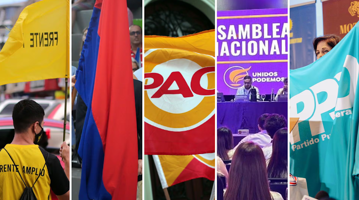 Cinco partidos concentran las donaciones rumbo a las elecciones de 2026 en Costa Rica Captura de pantalla del sitio web Sufragio.