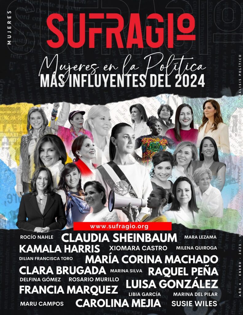 Mujeres influyentes en política 2024.