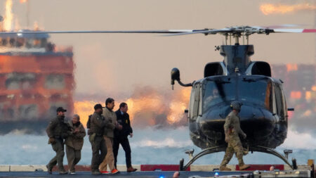 Nicolás Maduro es trasladado para juicio