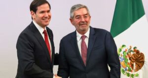 Rubio pide a México avances claros contra narcotráfico y crimen Rubio pide a México avances claros contra narcotráfico y crimen